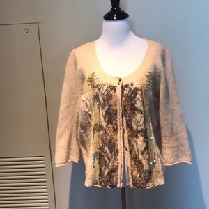 Free People embellished cardigan.